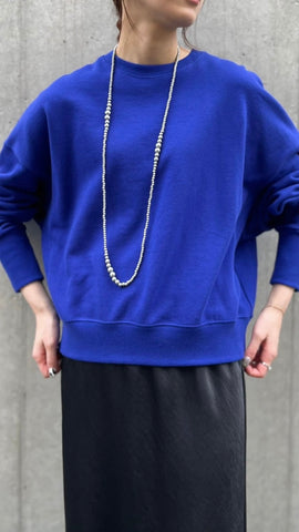 cafune<br> Azuma sweat wide pullover