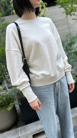 cafune<br> Azuma sweat wide pullover