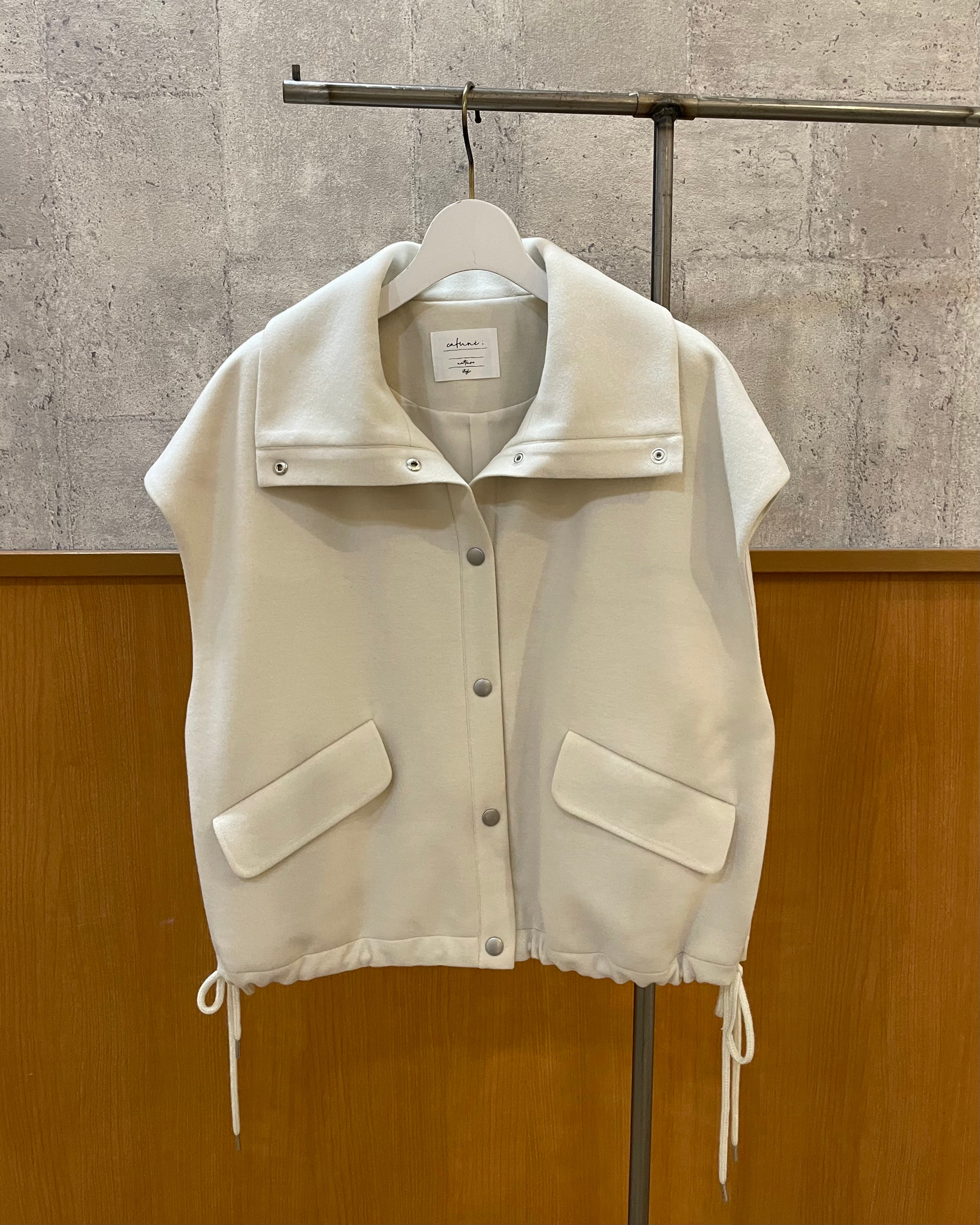 cafune<br>微起毛ベスト