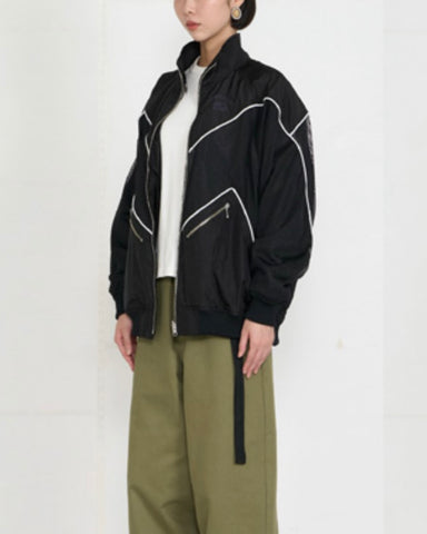 USU予約<br> クラッシュタフタブルゾン