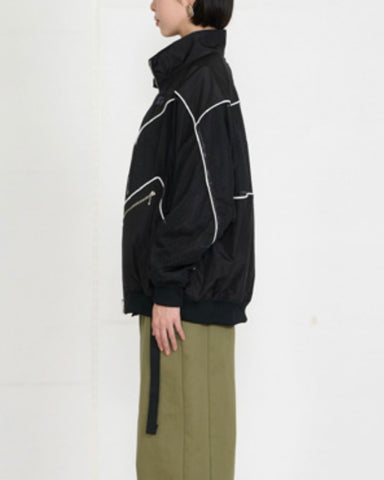 USU予約<br> クラッシュタフタブルゾン
