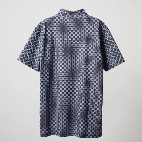 ゴルフコレクション<br>BANDEL<br> ALLOVER S/S MOCK NECK SHIRTS / BNS-4SAOMC