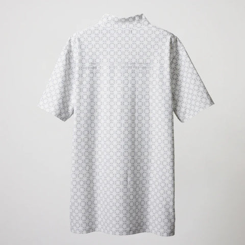 ゴルフコレクション<br>BANDEL<br> ALLOVER S/S MOCK NECK SHIRTS / BNS-4SAOMC