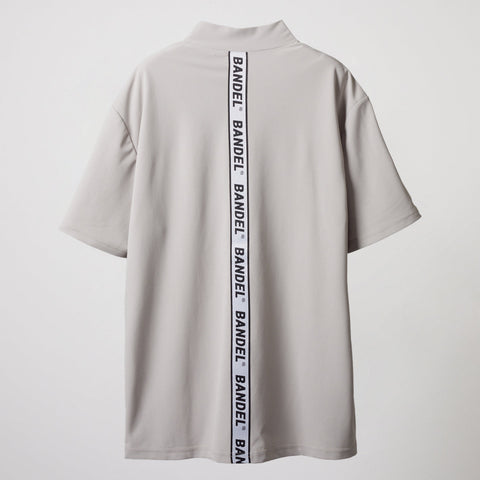 ゴルフコレクション<br>BANDEL<br> STRAIGHT LOGO S/S MOCK NECK SHIRTS<br>BNS-4SLTMC