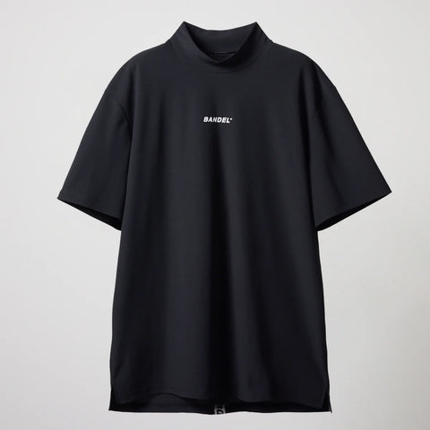 ゴルフコレクション<br>BANDEL<br> STRAIGHT LOGO S/S MOCK NECK SHIRTS<br>BNS-4SLTMC