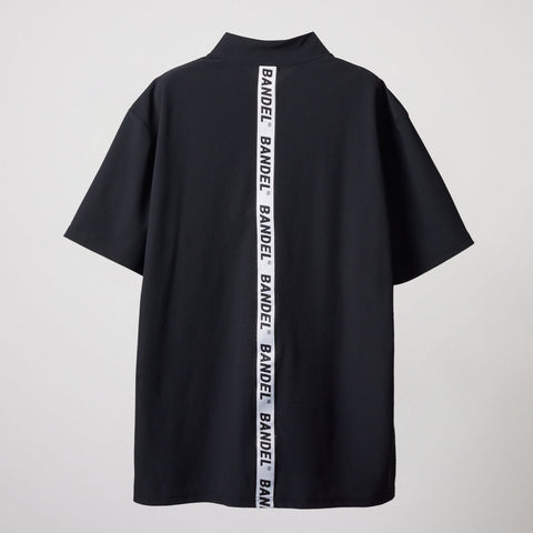 ゴルフコレクション<br>BANDEL<br> STRAIGHT LOGO S/S MOCK NECK SHIRTS<br>BNS-4SLTMC