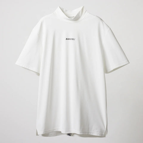 ゴルフコレクション<br>BANDEL<br> STRAIGHT LOGO S/S MOCK NECK SHIRTS<br>BNS-4SLTMC