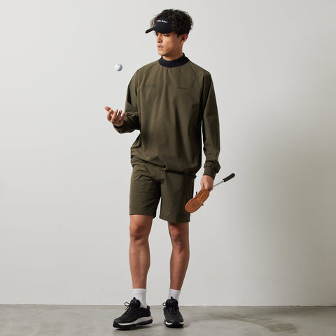 ゴルフコレクション<br>BANDEL<br> VENTILATION WOVEN PULLOVER<br>BNS-4SVWPO