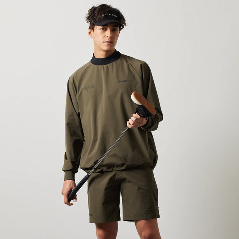 ゴルフコレクション<br>BANDEL<br> VENTILATION WOVEN PULLOVER<br>BNS-4SVWPO
