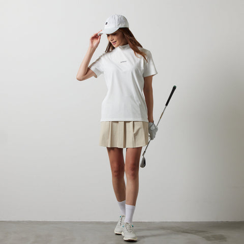 ゴルフコレクションWOMAN<br>BANDEL<br> BASIC STRECH PLEATS SKIRT<br>BNS-W4SBPSK