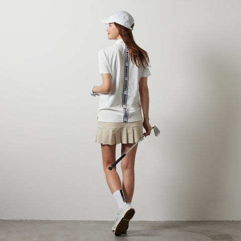ゴルフコレクションWOMAN<br>BANDEL<br> BASIC STRECH PLEATS SKIRT<br>BNS-W4SBPSK