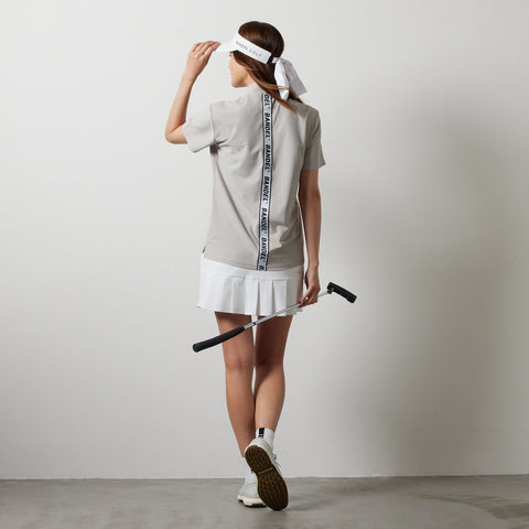 ゴルフコレクションWOMAN<br>BANDEL<br> BASIC STRECH PLEATS SKIRT<br>BNS-W4SBPSK