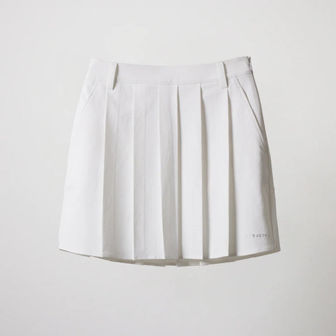 ゴルフコレクションWOMAN<br>BANDEL<br> BASIC STRECH PLEATS SKIRT<br>BNS-W4SBPSK