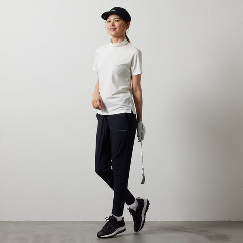 ゴルフコレクションWOMAN<br>BANDEL<br> BASIC COOLTECH S/S MOCK NECK SHIRTS<br>BNS-W4SBCMC