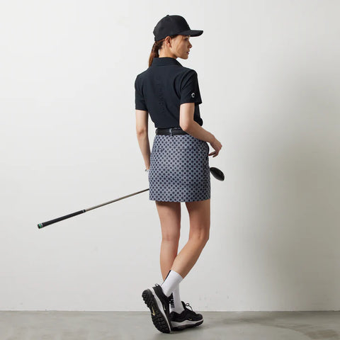 ゴルフコレクションWOMEN<br>BANDEL<br> ALLOVER STRECH SKIRT / BNS-W4SAOSK