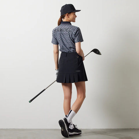 ゴルフコレクションWOMEN<br>BANDEL<br> ALLOVER S/S POLO SHIRTS / BNS-W4SAOPL