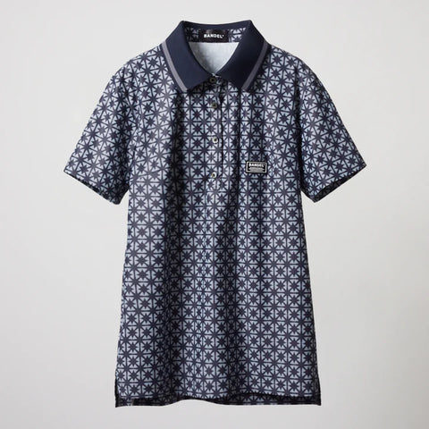 ゴルフコレクションWOMEN<br>BANDEL<br> ALLOVER S/S POLO SHIRTS / BNS-W4SAOPL