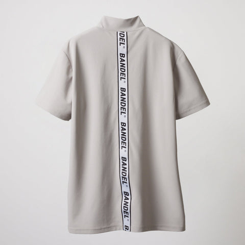 ゴルフコレクションWOMEN<br>BANDEL<br> STRAIGHT LOGO S/S MOCK NECK SHIRTS<br>BNS-W4SLTMC