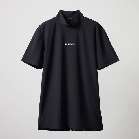 ゴルフコレクションWOMEN<br>BANDEL<br> STRAIGHT LOGO S/S MOCK NECK SHIRTS<br>BNS-W4SLTMC