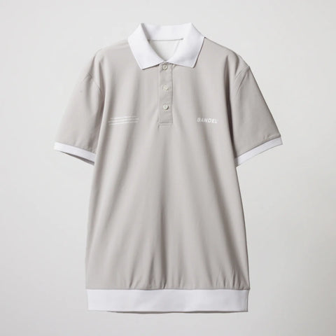 ゴルフコレクションWOMEN<br>BANDEL<br> BICOLOR RIB S/S POLO SHIRTS<br>BNS-W4SLFPL