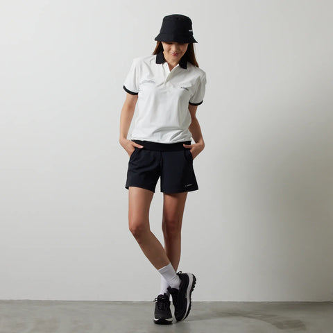 ゴルフコレクションWOMEN<br>BANDEL<br> BICOLOR RIB S/S POLO SHIRTS<br>BNS-W4SLFPL