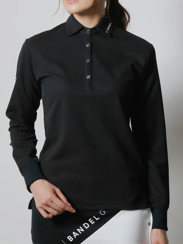 BANDEL<br> BASIC L/S POLO SHIRTS WOMENS