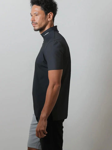 BANDEL<br> BASIC COMBINATION S/S MOCK NECK SHIRTS