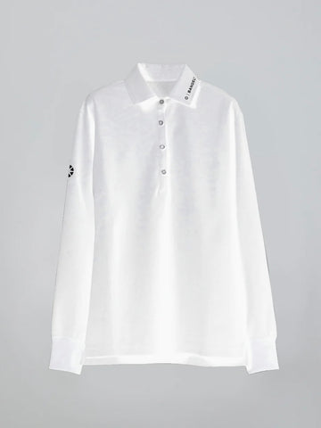 BANDEL<br> BASIC L/S POLO SHIRTS WOMENS