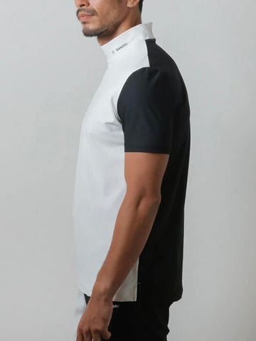 BANDEL<br> BASIC COMBINATION S/S MOCK NECK SHIRTS