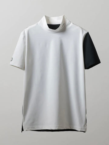 BANDEL<br> BASIC COMBINATION S/S MOCK NECK SHIRTS