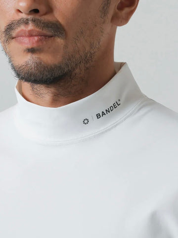 BANDEL<br> BASIC COMBINATION S/S MOCK NECK SHIRTS