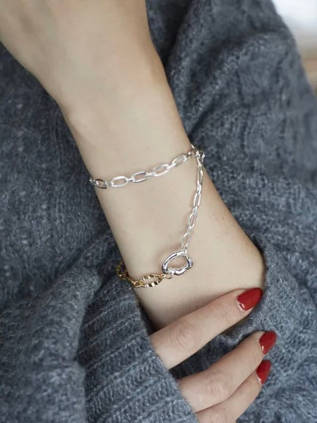Nothing And Others <br> DoubleChain Bracelet