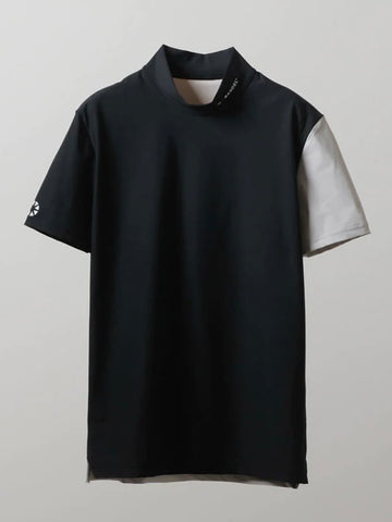 BANDEL<br> BASIC COMBINATION S/S MOCK NECK SHIRTS