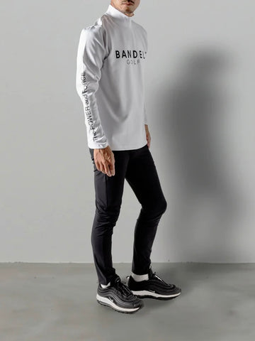 BANDEL<br> FRONT LOGO Smooth MOC L/S Tee