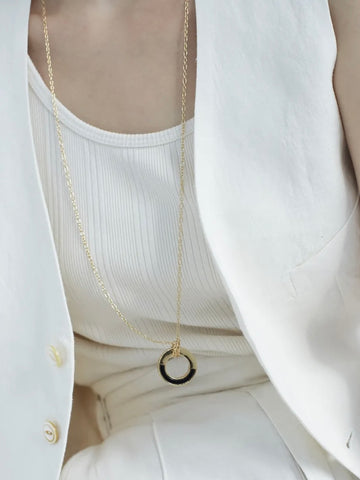 Nothing And Others <br> 2way Ring Necklace