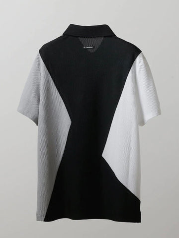 BANDEL <br>ASYMMETRY SWITCH S/S POLO SHIRTS